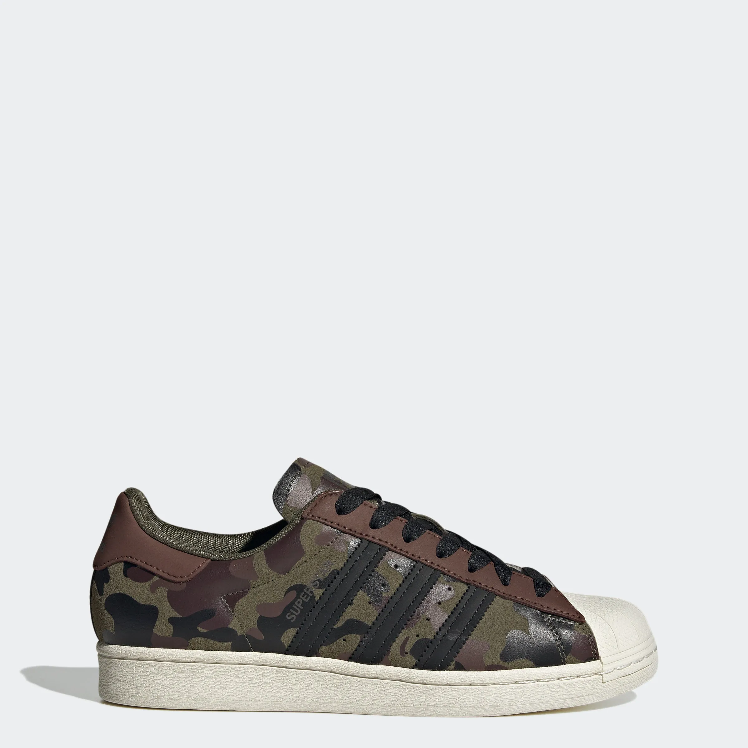 Men's adidas Originals Superstar Shoes Olive Strata