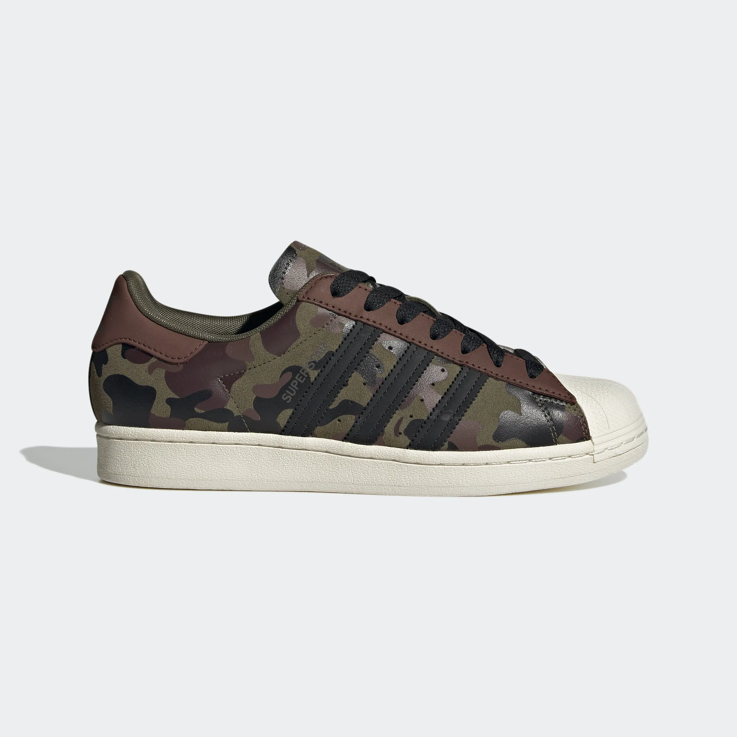 Men's adidas Originals Superstar Shoes Olive Strata