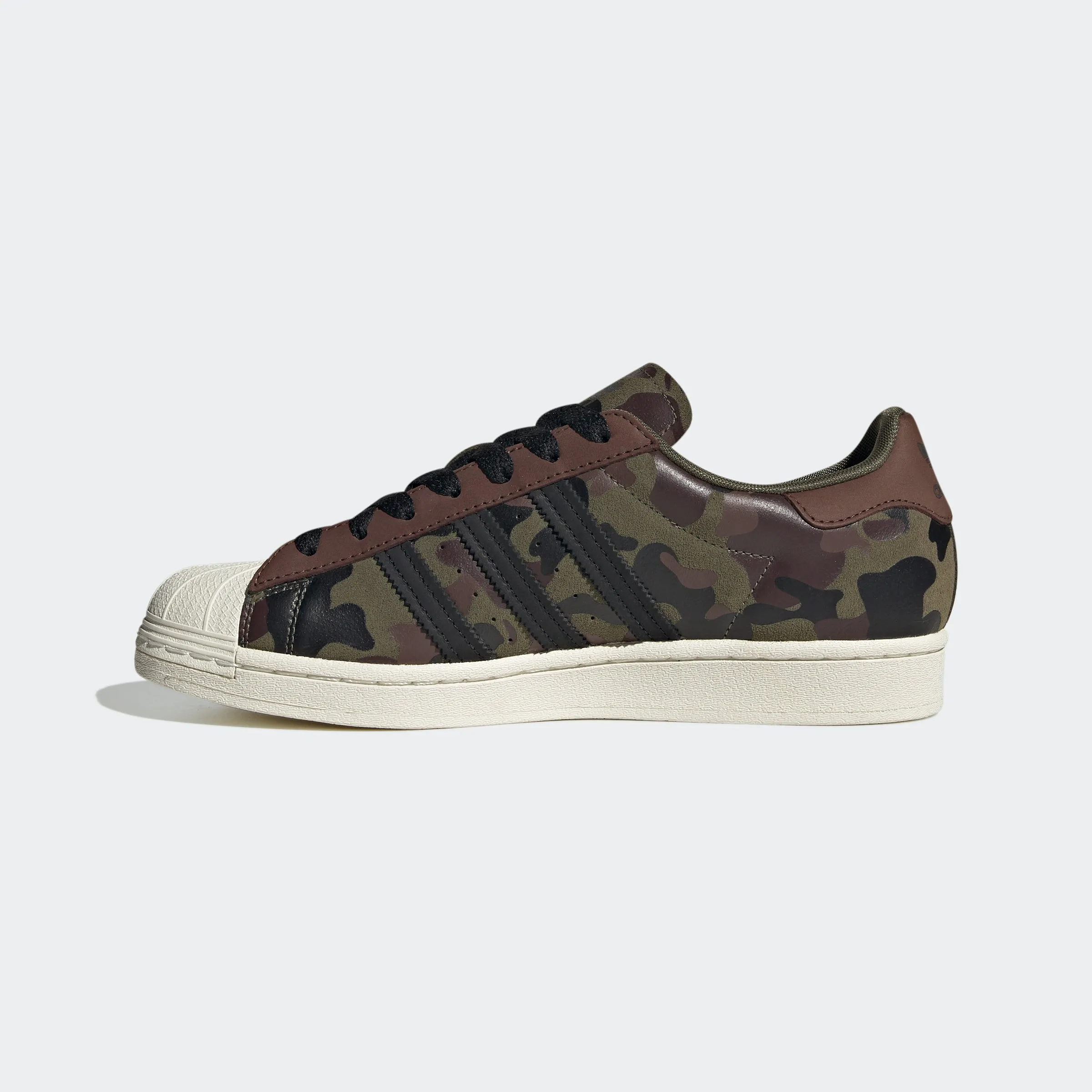 Men's adidas Originals Superstar Shoes Olive Strata