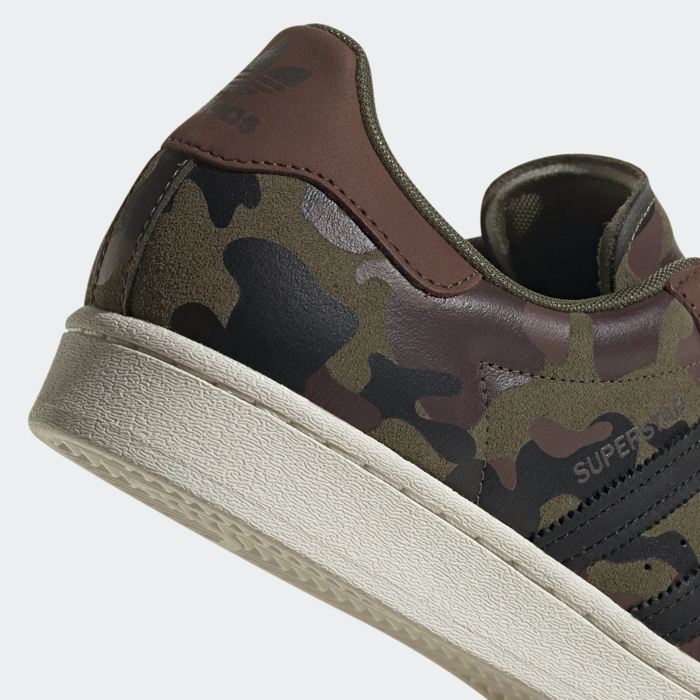 Men's adidas Originals Superstar Shoes Olive Strata