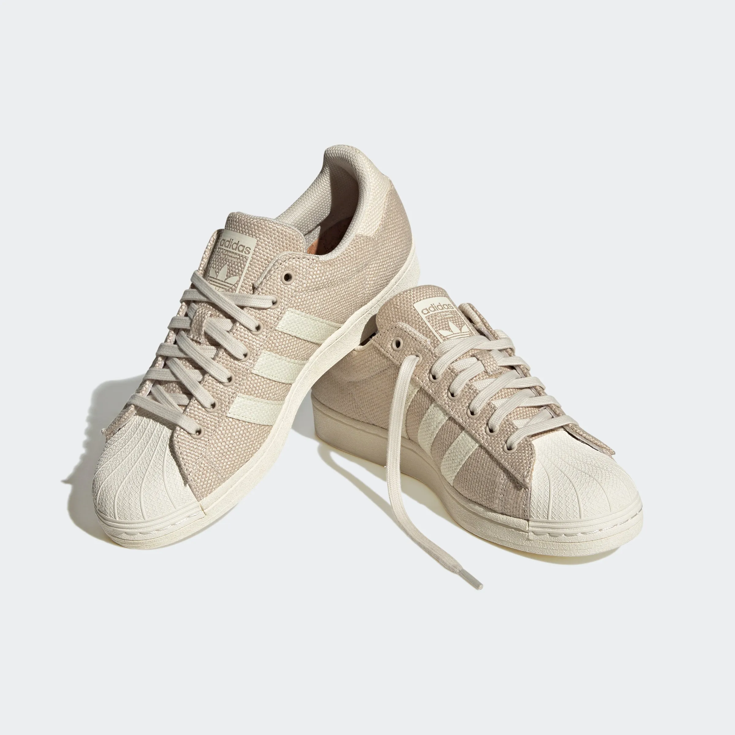 Men's adidas Originals Superstar Shoes Wonder White