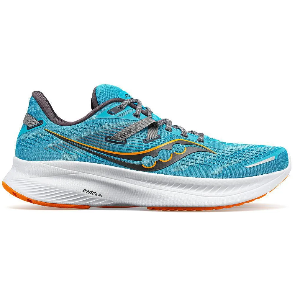 Men's Saucony Guide 16, Agave/Marigold, 11.5 2E Wide