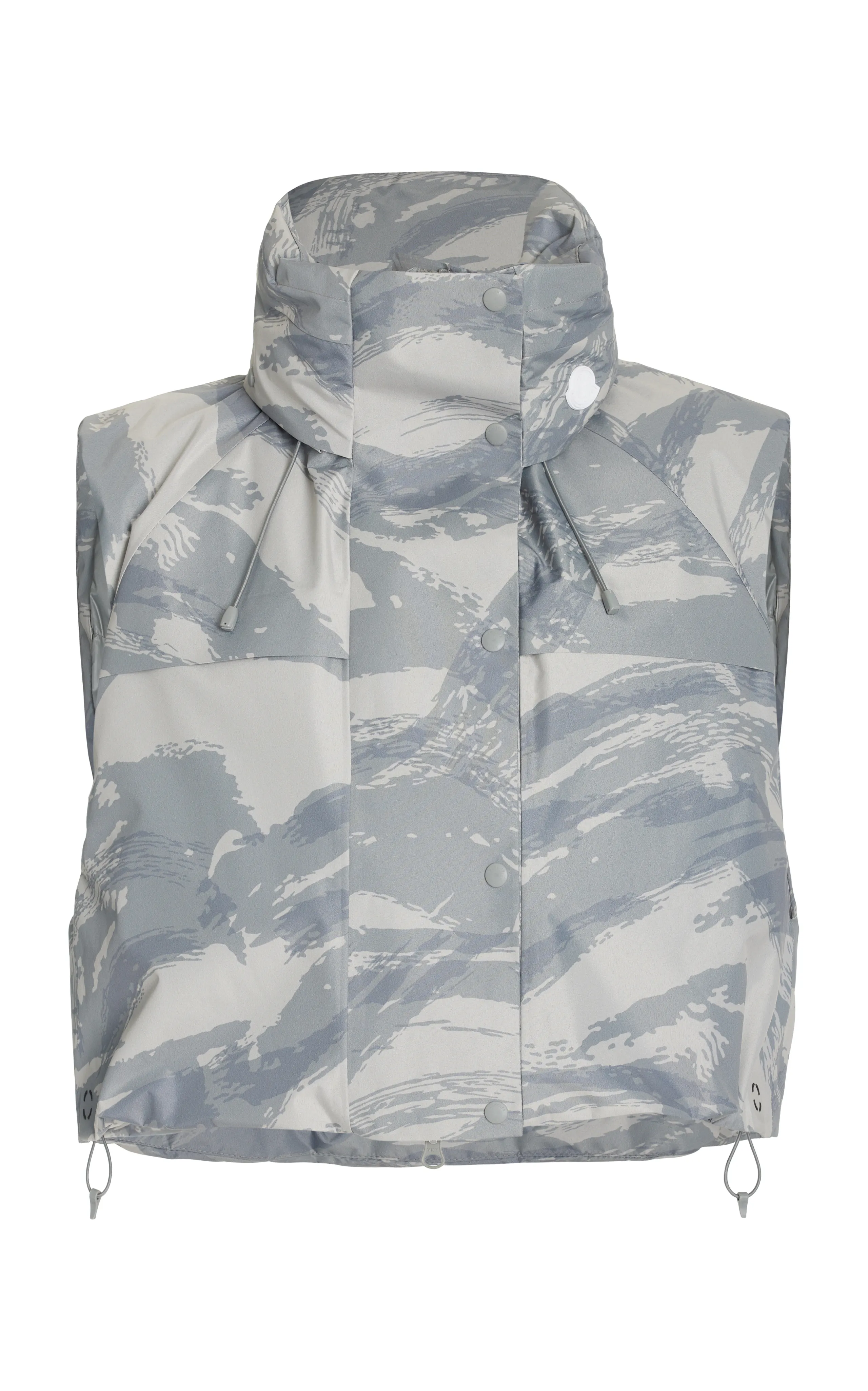 Moncler Genius 4 Moncler Hyke Vanilis Cropped Camouflage Gore-Tex Vest