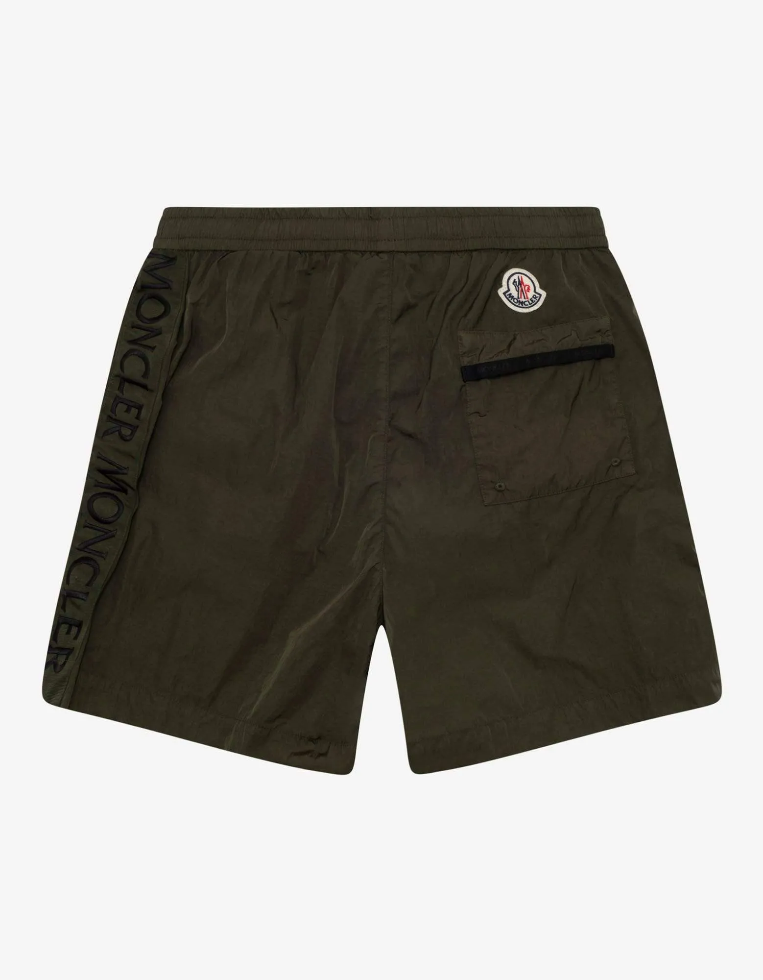 Moncler Khaki Bermuda Swim Shorts