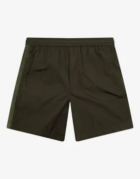 Moncler Khaki Bermuda Swim Shorts