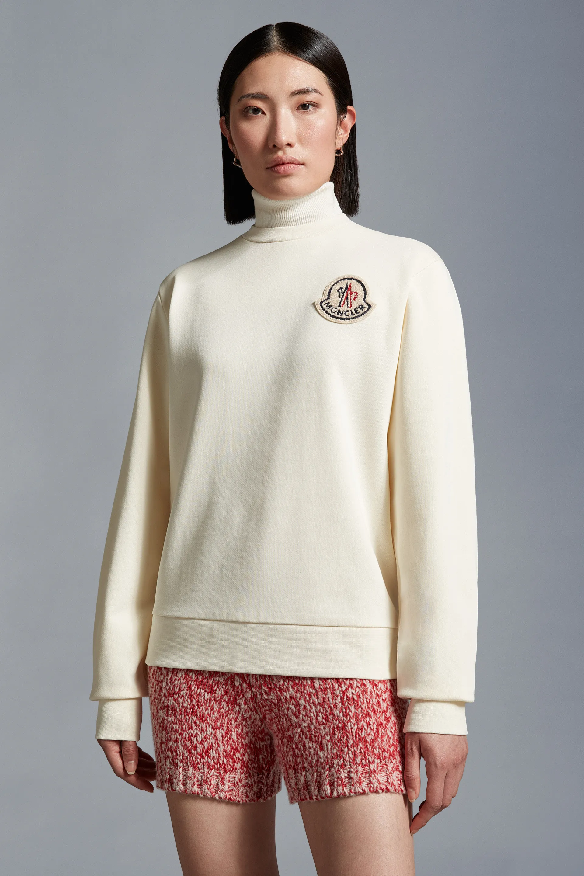 MONCLER  |Logo Patch Sweatshirt