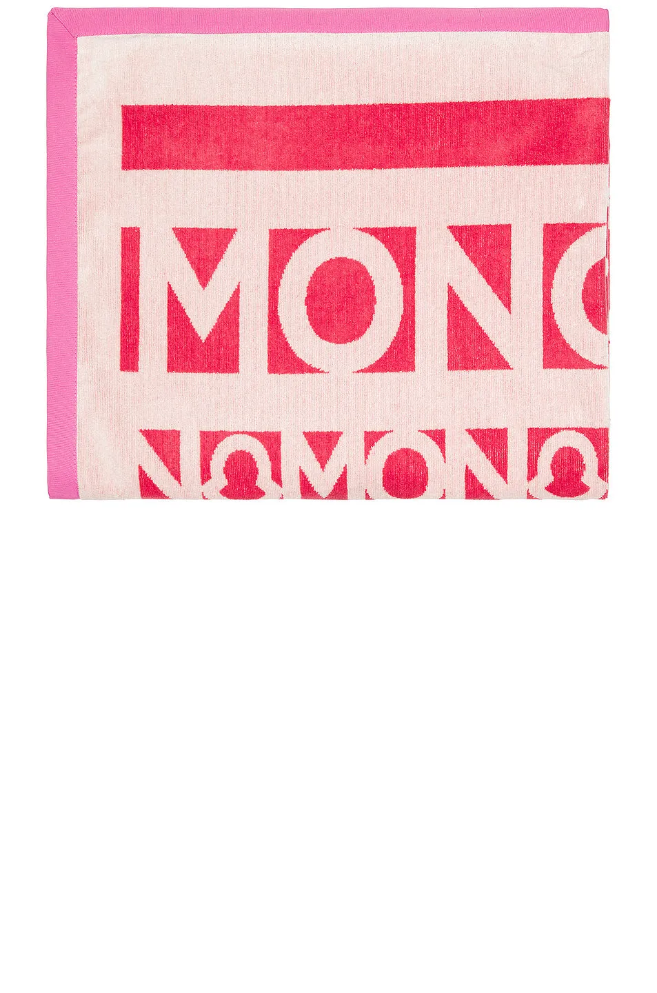 Moncler Logo Print Towel