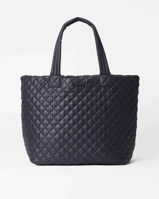 MZ Wallace    Large Metro Tote Deluxe Black Rec