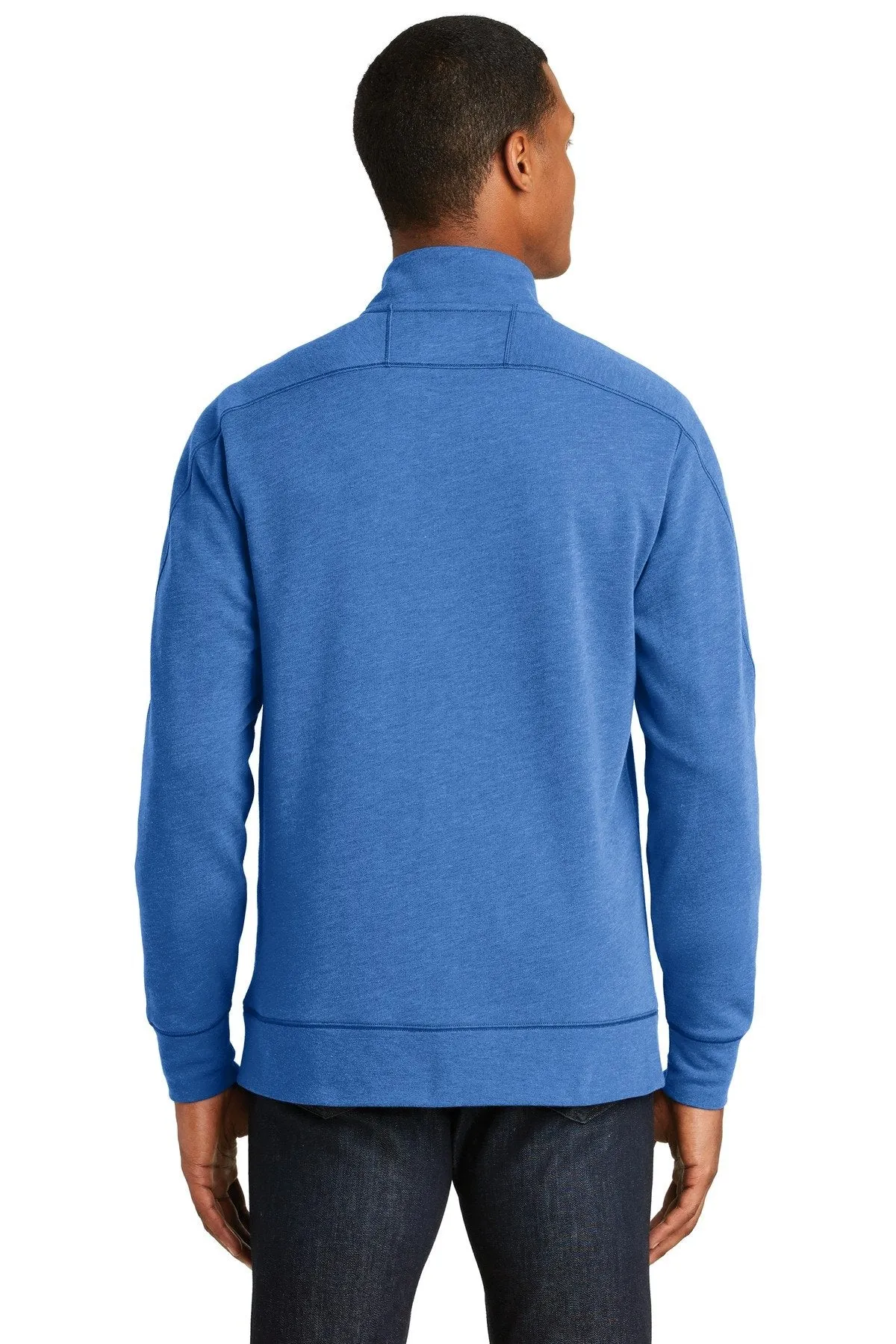 New Era Tri Blend Fleece 1/4-Zip Pullover NEA512 Royal Heather