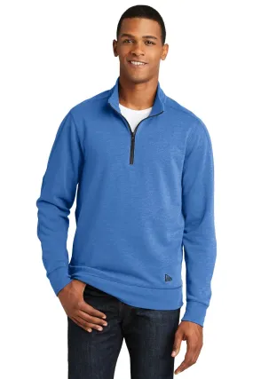 New Era Tri Blend Fleece 1/4-Zip Pullover NEA512 Royal Heather