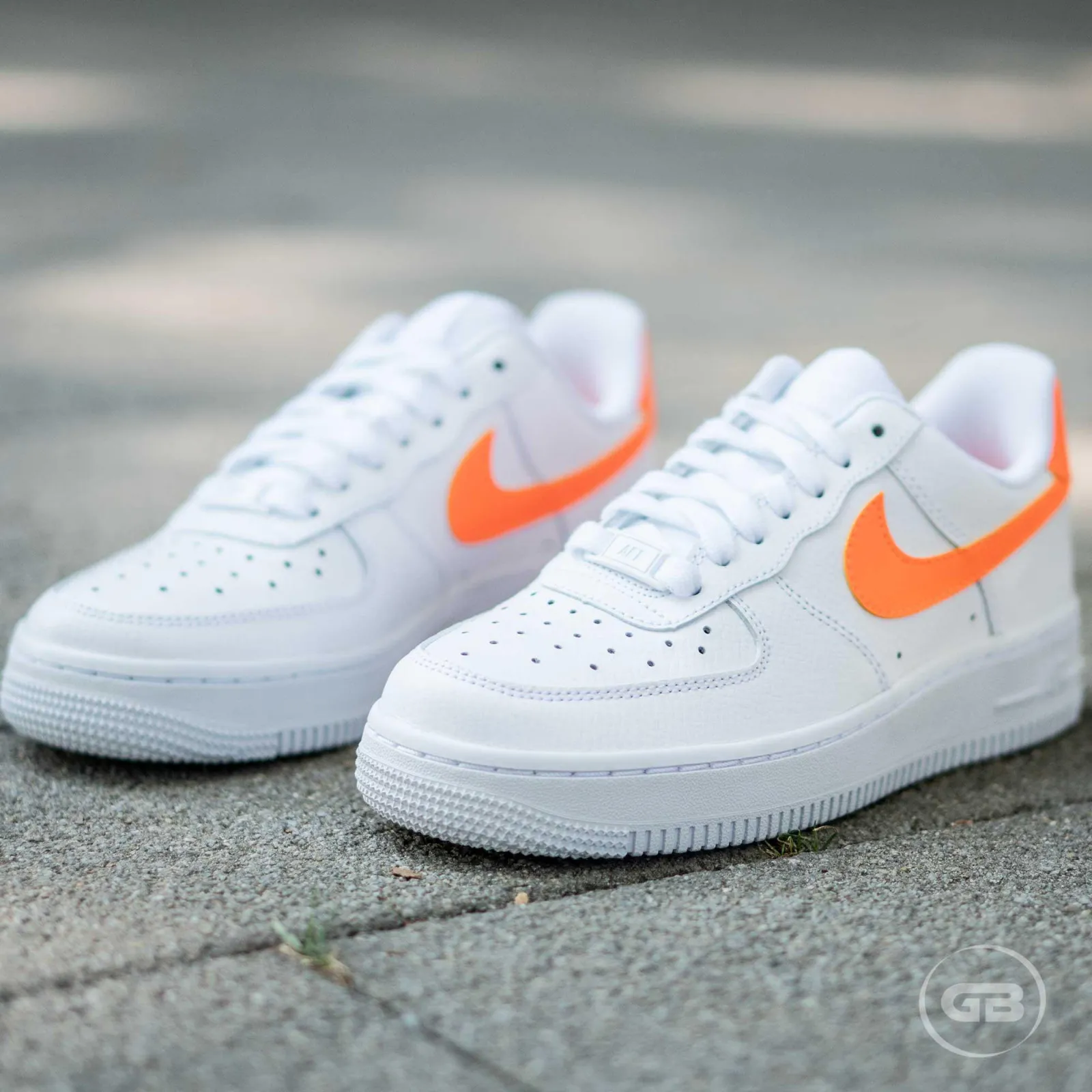 Nike Air Force 1 '07 ''Total Orange Swoosh''