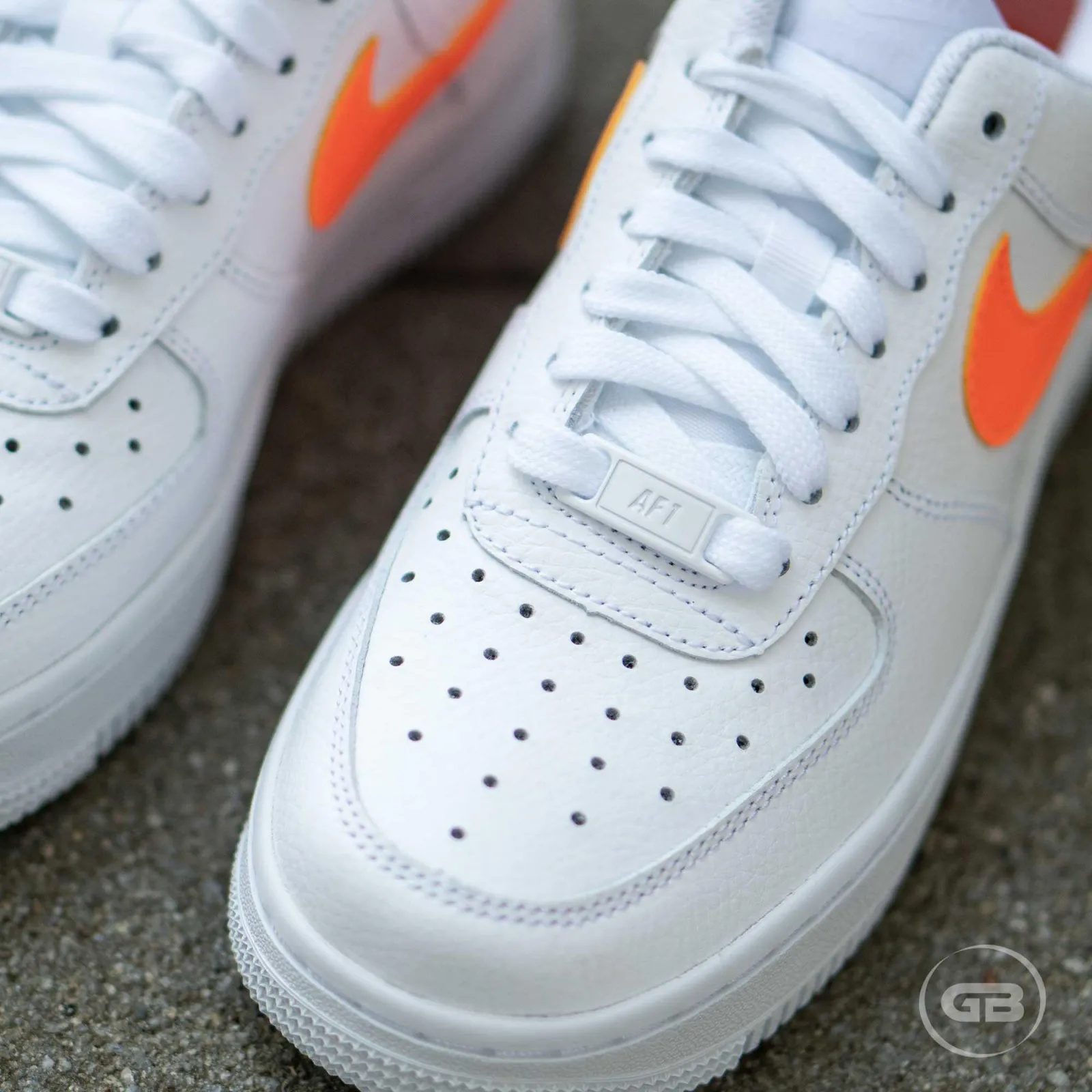 Nike Air Force 1 '07 ''Total Orange Swoosh''