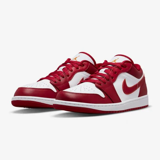 Nike Air Jordan 1 Low (Cardinal Red/ Noble Red/ White/ U...