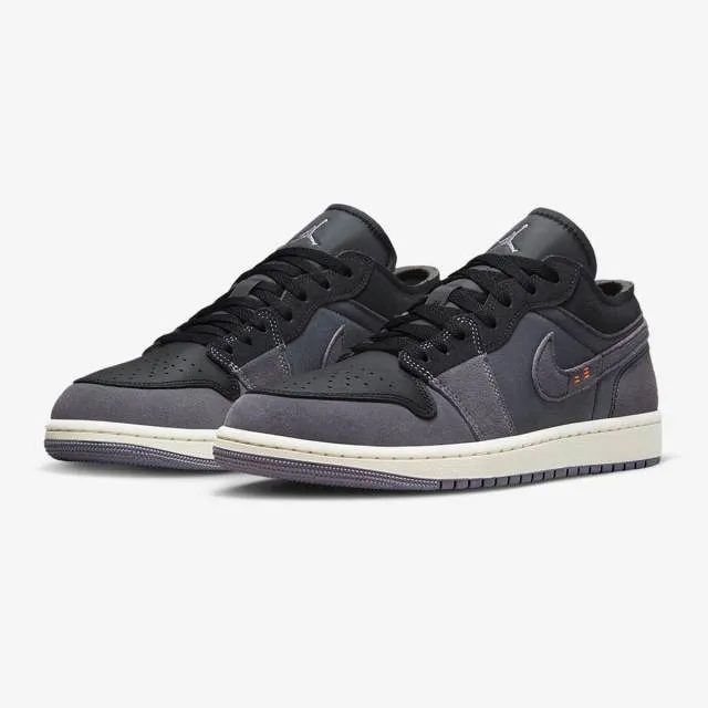 Nike Air Jordan 1 Low (Inside Out/ Black/ Grey/ Orange) ...