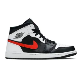 Nike Air Jordan 1 Mid (Chile Red/ Black Grey/ White/ Lig...