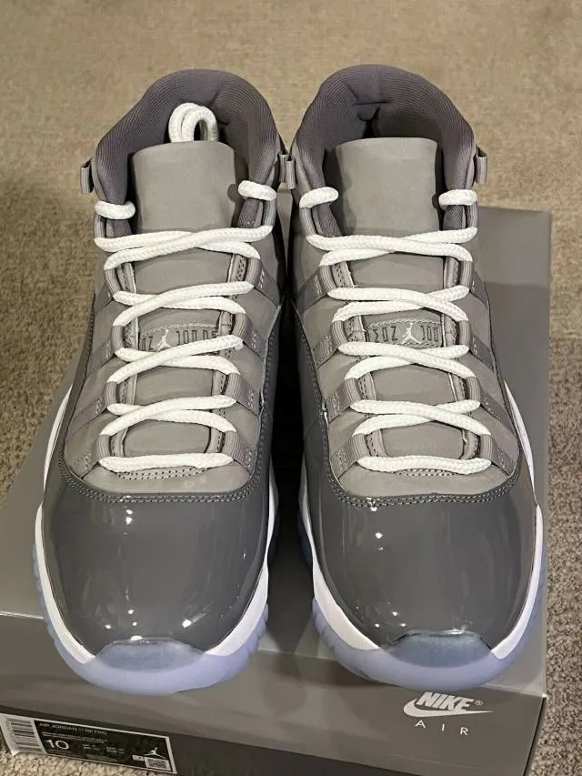 Nike Air Jordan 11 Cool Grey Retro 2021 CT8012-005 Size ...