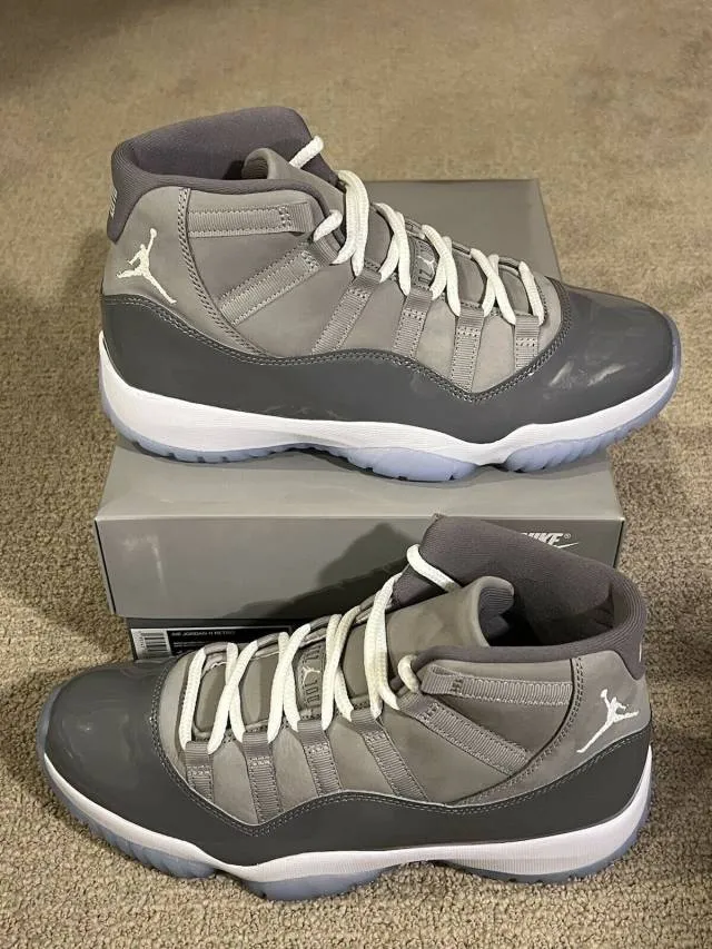 Nike Air Jordan 11 Cool Grey Retro 2021 CT8012-005 Size ...