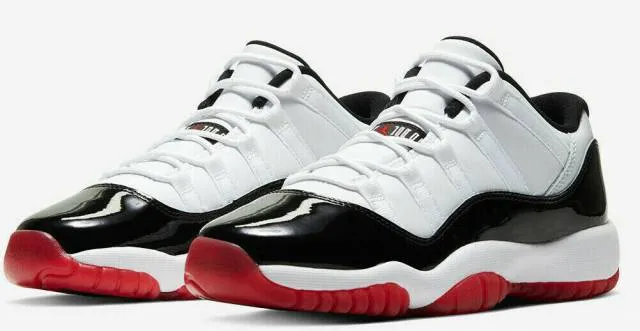 Nike Air Jordan 11 Retro Low (GS) Concord Bred (6Y-7Y) 5...