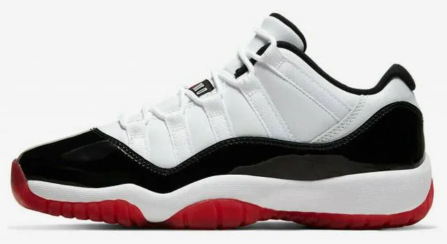 Nike Air Jordan 11 Retro Low (GS) Concord Bred (6Y-7Y) 5...