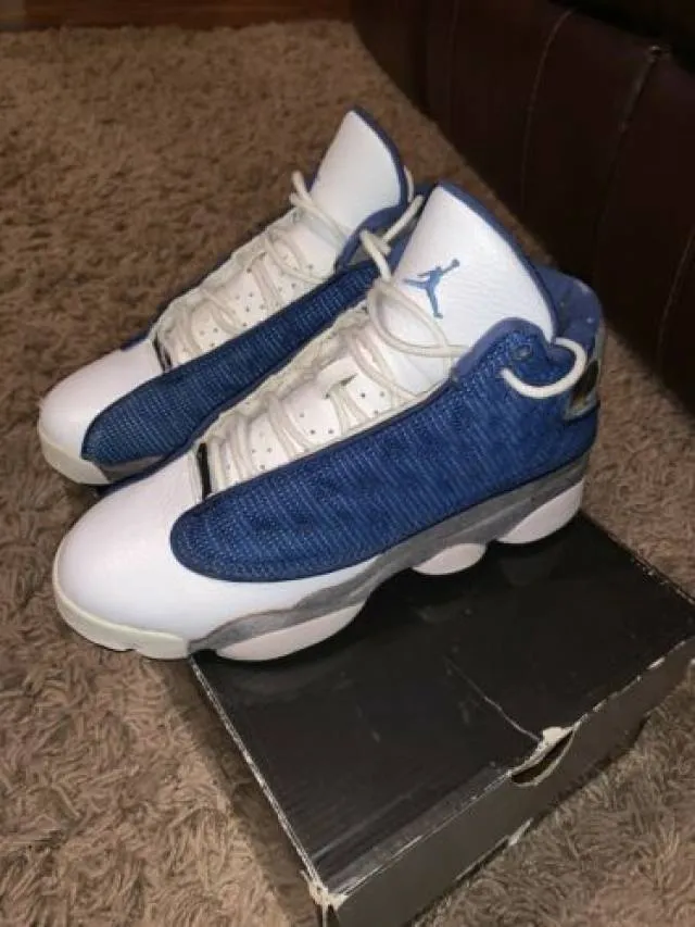 Nike Air Jordan 13 Retro French University Blue "Flint" ...