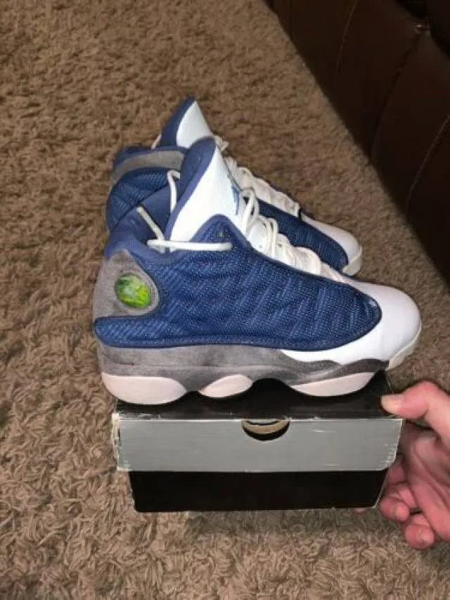 Nike Air Jordan 13 Retro French University Blue "Flint" ...