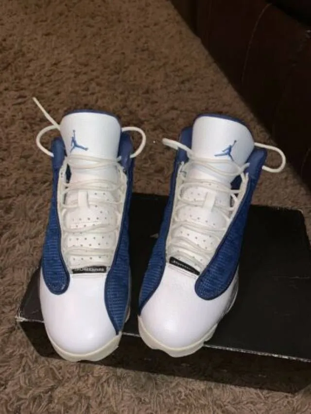 Nike Air Jordan 13 Retro French University Blue "Flint" ...