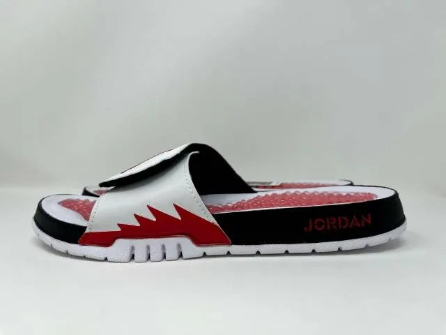 Nike Air Jordan Hydro V 5 Retro Slide Fire Red Men's Siz...