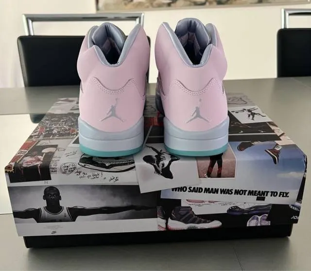 Nike Air Jordan Retro 5 Regal Pink/Ghost/Copa  "Easters"