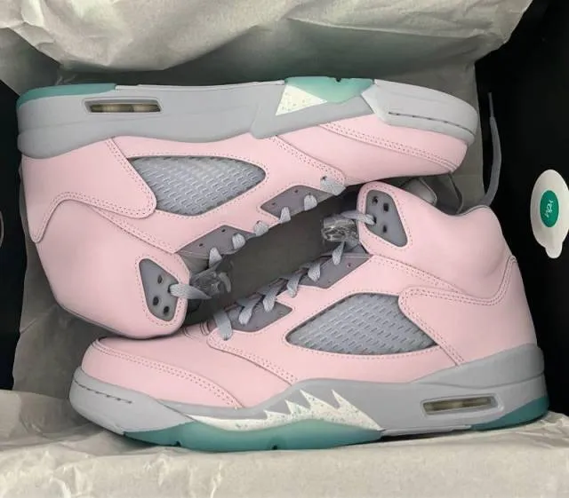 Nike Air Jordan Retro 5 Regal Pink/Ghost/Copa  "Easters"