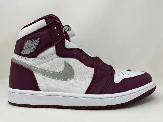 Nike Air Jordan Retro I 1 High OG Bordeaux 2021 Purple M...