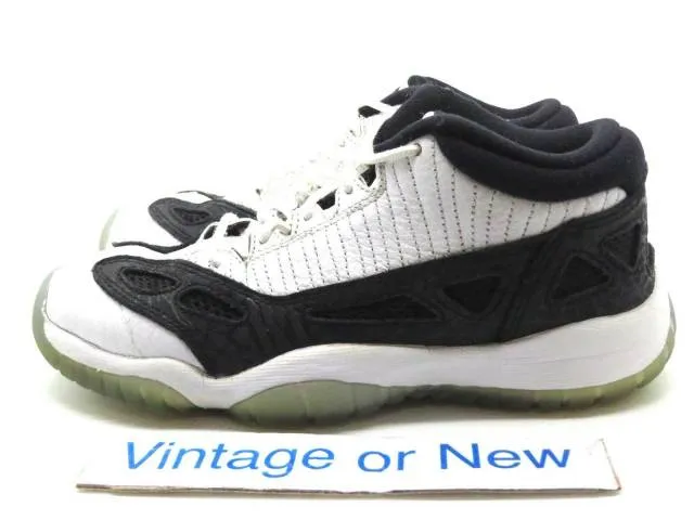 Nike Air Jordan XI 11 IE Low White Black Retro GS 2011 s...