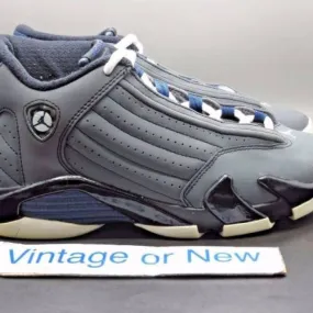 Nike Air Jordan XIV 14 Graphite Georgetown Retro GS 2011...