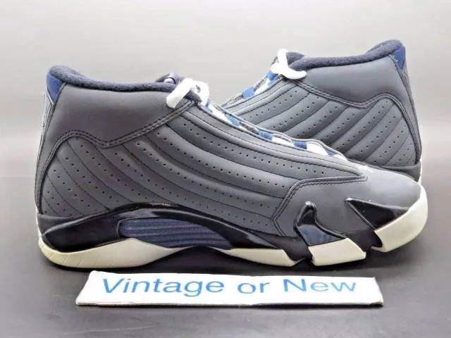 Nike Air Jordan XIV 14 Graphite Georgetown Retro GS 2011...