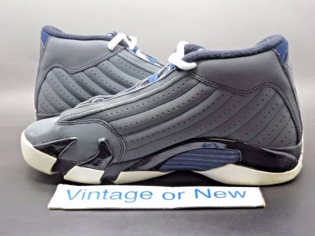 Nike Air Jordan XIV 14 Graphite Georgetown Retro GS 2011...