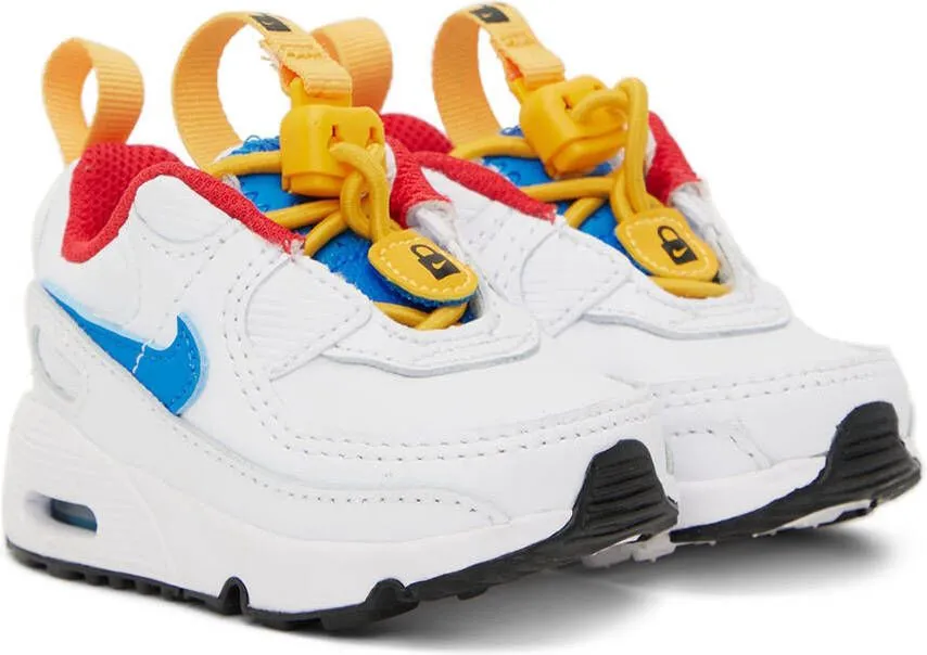 Nike Baby White Air Max 90 Toggle Sneakers