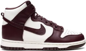 Nike Dunk High Burgundy Crush sneakers White