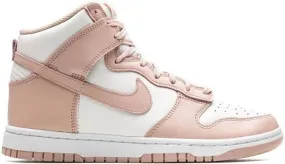 Nike Dunk High Pink Oxford sneakers