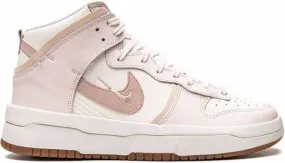 Nike Dunk High Up Pink Oxford sneakers White