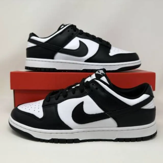 Nike Dunk Low Retro Panda Black White Classic Casual Men...