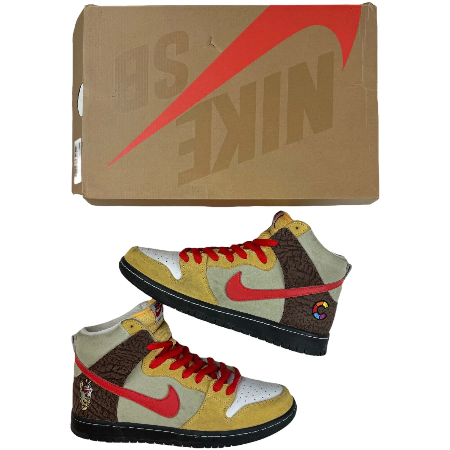 Nike SB Dunk High Color Skates Kebab and Destroy (Used)