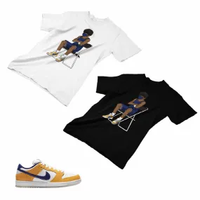 Nike SB Dunk Laser Orange Matching Custom Designed T shirt ND 1-3-10