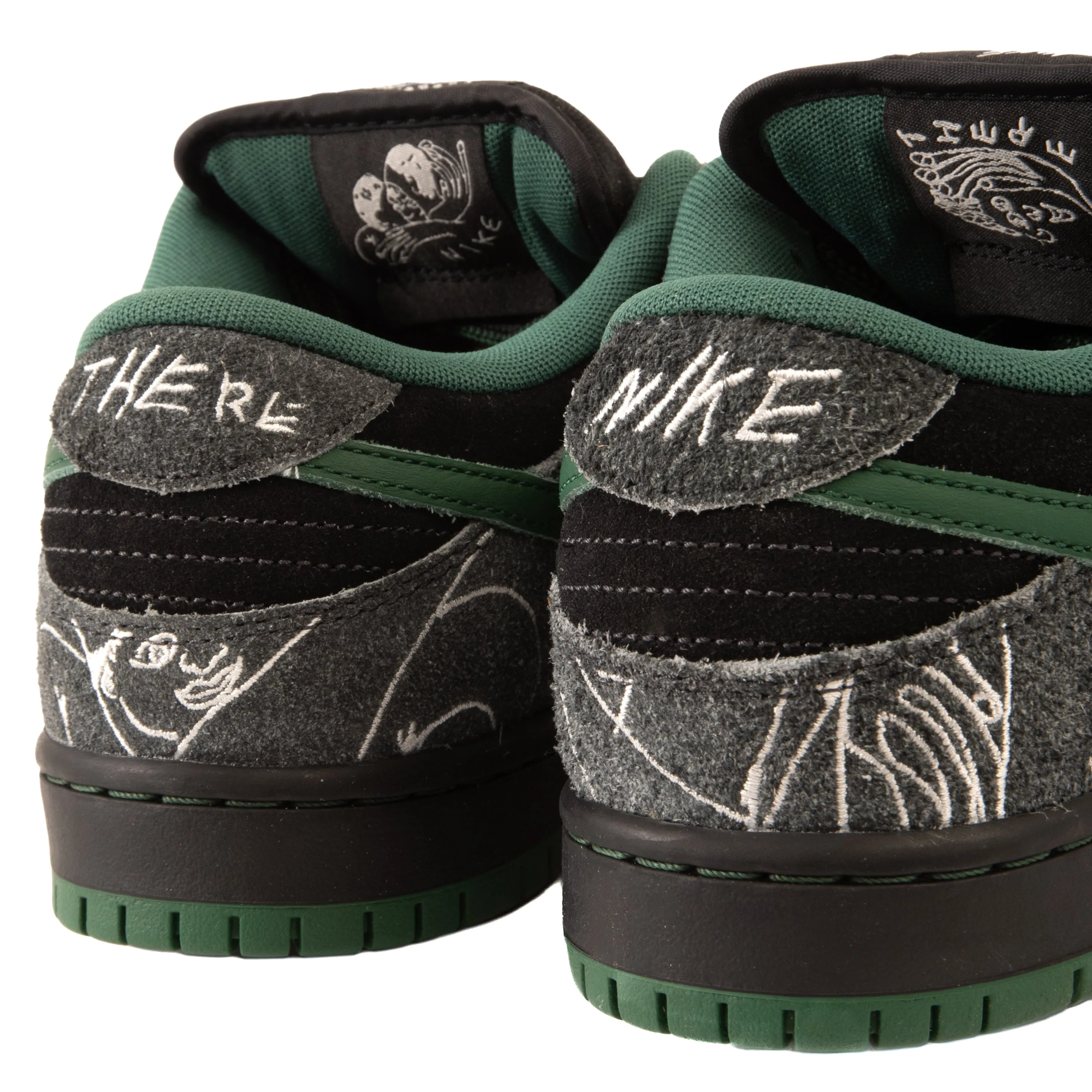 Nike SB - Dunk Low Pro (Black/Gorge Green-Summit White)