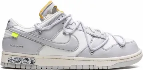 Nike X Off-White Dunk Low Lot 49 sneakers Grey