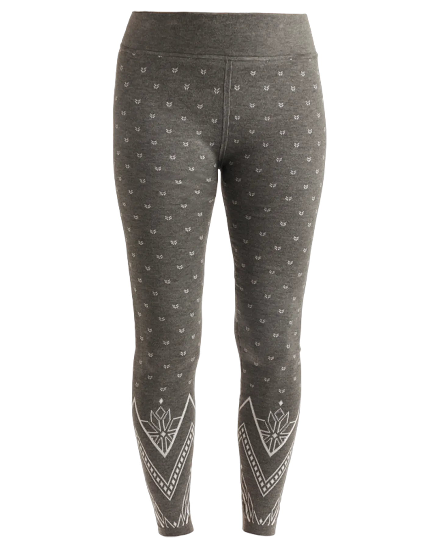 Nils Annamarie Women's Base Layer Knit Bottom - Graphite/Heather White | Shop Long Johns at Trojan Wake Ski Snow & Snow 