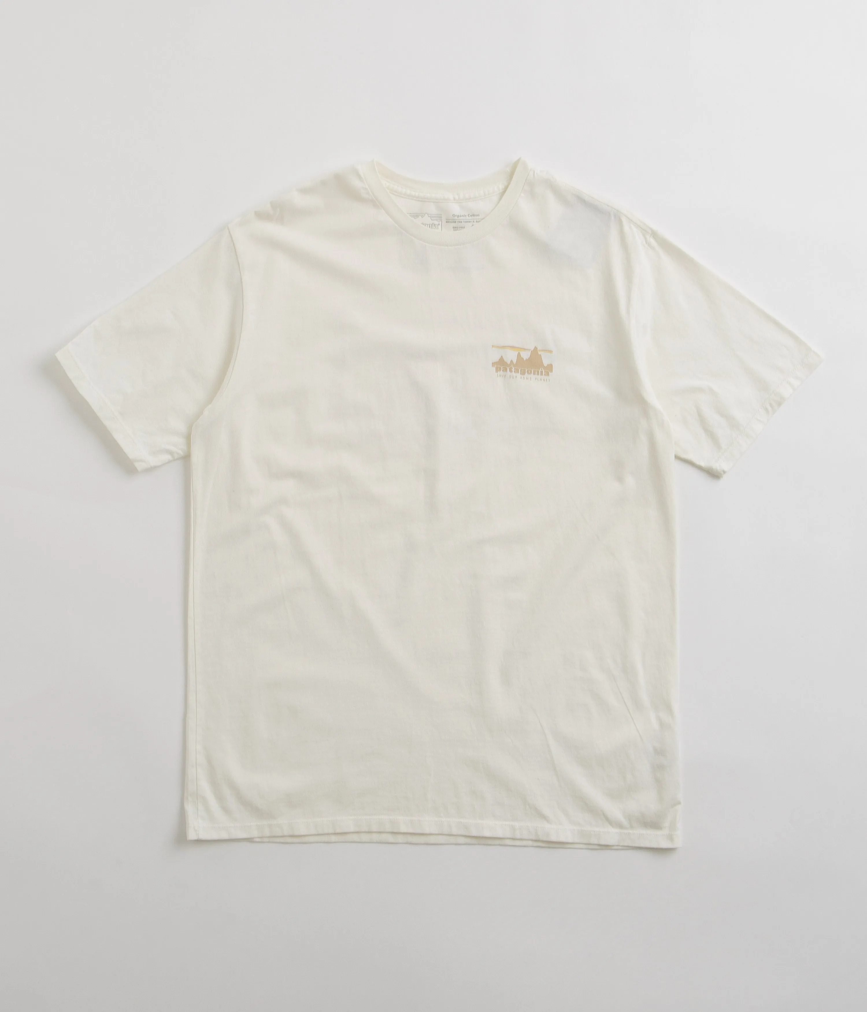 Patagonia 73 Skyline Organic T-Shirt - Birch White