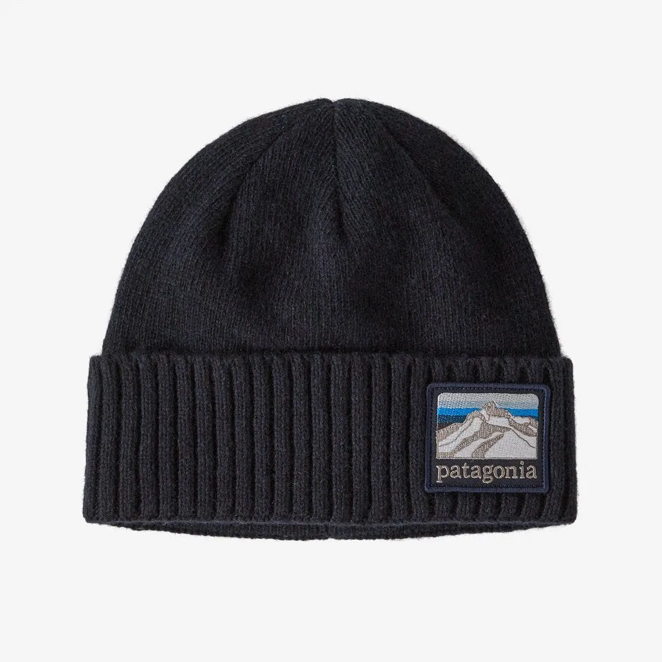 Patagonia - Brodeo Beanie - Line Logo Ridge: Classic Navy