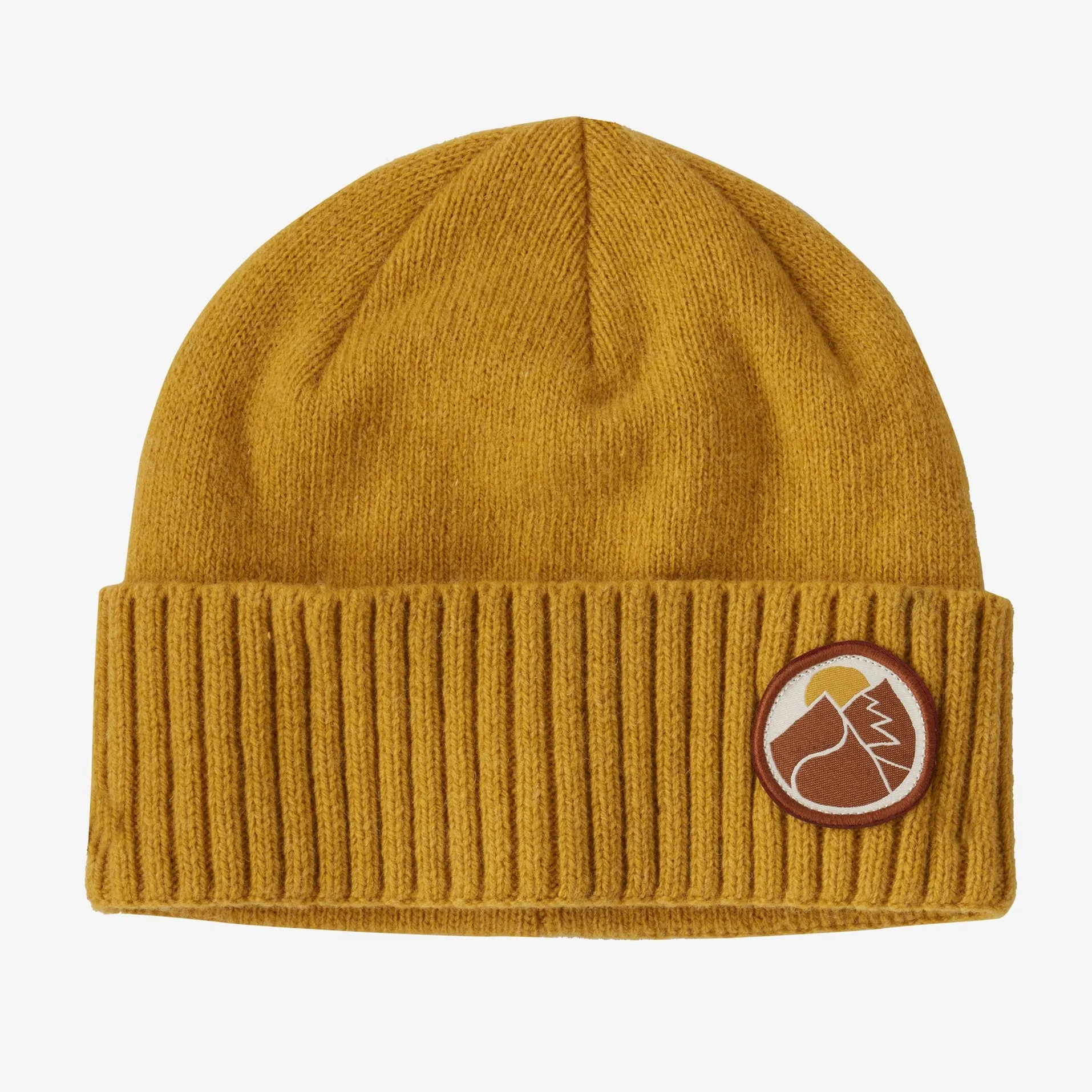 Patagonia - Brodeo Beanie - Slow Going Patch: Cabin Gold