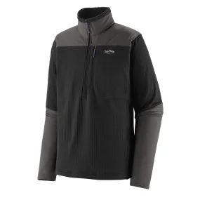 Patagonia Long-Sleeved R1 Fitz Roy 1/4-Zip Black