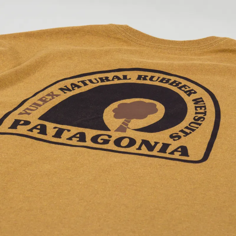 Patagonia Rubber Tree Mark Responsibili-Tee Dried Mango