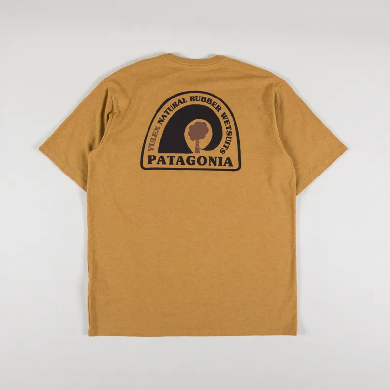 Patagonia Rubber Tree Mark Responsibili-Tee Dried Mango